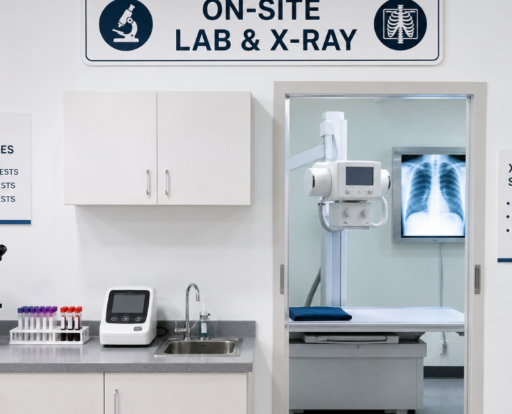 On-Site Lab and X-ray